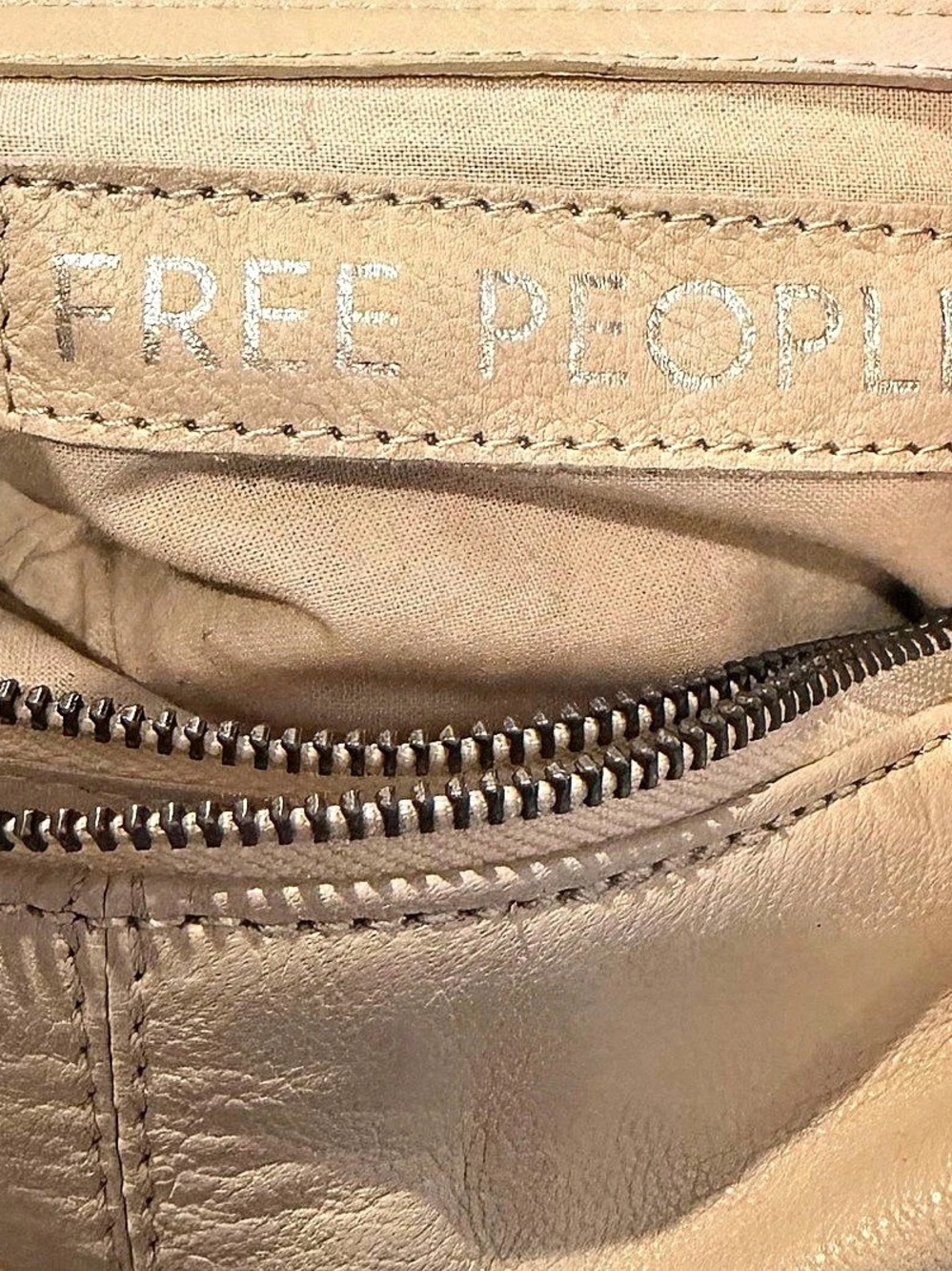 Free People Idle Hands Sling Shoulder Bag in Tan